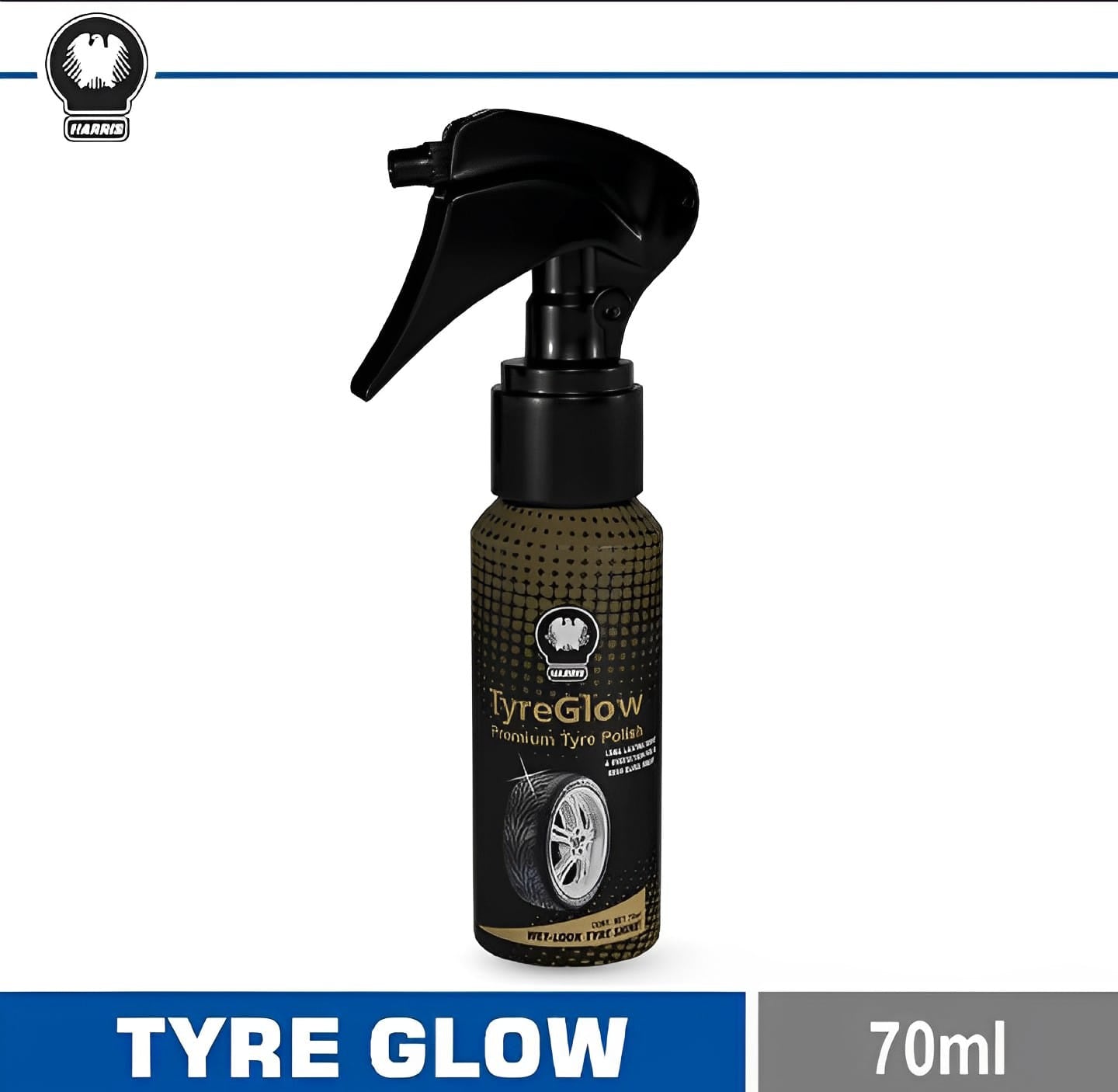 Pack of 12 Tyre glow for Tyre Shine | Best Quality Shining Spray for Car &amp; Bike Tyres 70 ML