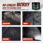 Leather Maintain Repair Cream Polish Restore Shine Moisturizing Care for Leather Products Shoe Bag Car Seat (100 Gm) With Sponge