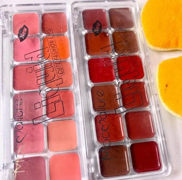 Mocallure Lipstick and Blush palette
