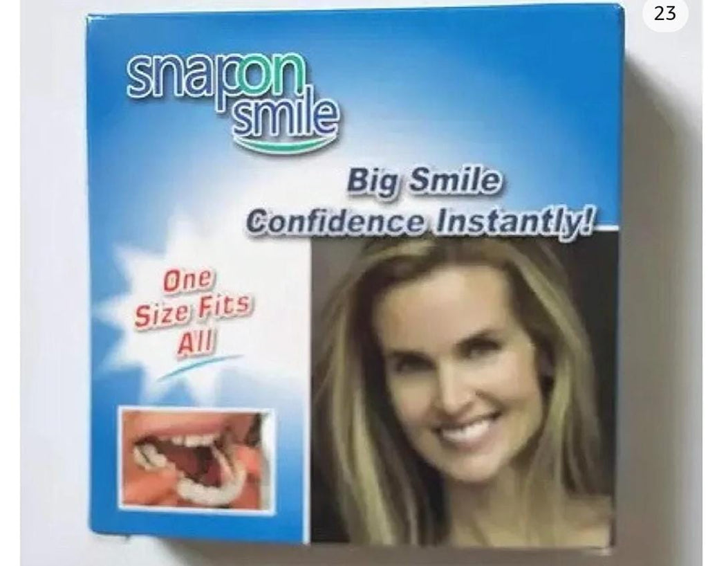 Snap On Smile - Veneers Teeth for Men and Women - Moldable False Artificial Braces Teeth