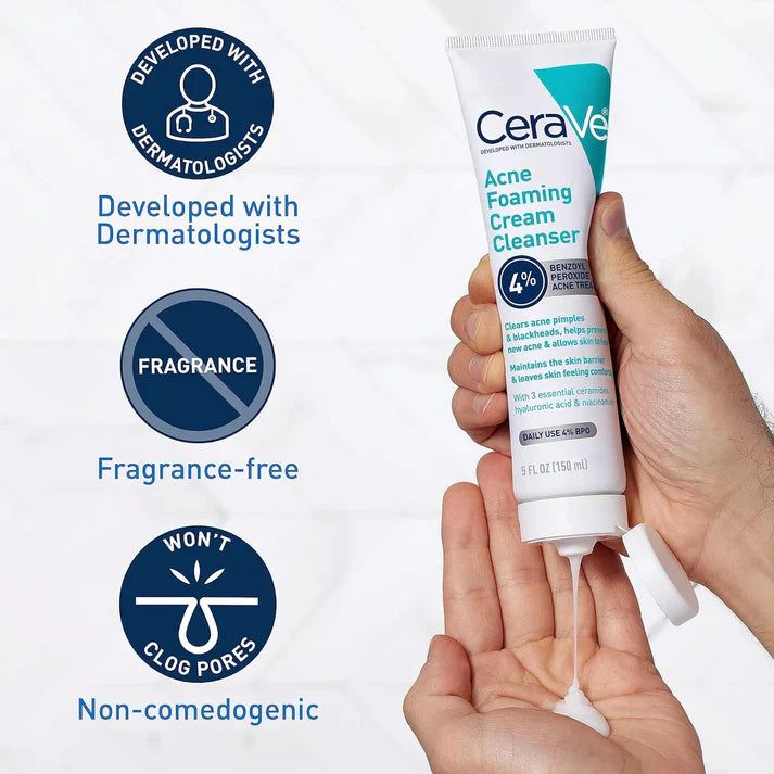 CeraVe 4 in 1 Skincare Kit Night Cream, Sunblock, Cleanser &amp; Serum for Radiant Skin