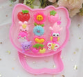 12 PCs cartoon characters rings(plastic)