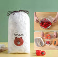 100pcs Disposable Flexible Transparent Plastic Food Storage Bags – Resealable &amp; Multi-Purpose - Food-Grade Fresh-Keeping, Dust &amp; Insect-Proof, Kitchen Accessories - Disposable Food Wrap