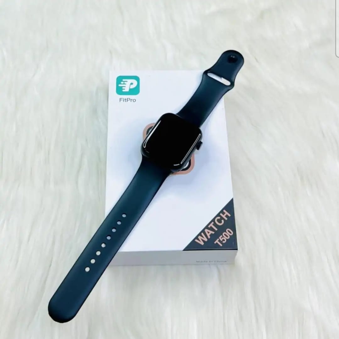 T500 Bluetooth Smart Watch Heart rate monitor Sports fitness tracking for Men and Women (Random Color)