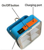 Small Solar-Powered LED Camping &amp; Outdoor Lantern With Super Long Endurance, Suitable For Tent And Emergency Use, Can Be Charged And Hung Up (Random color)