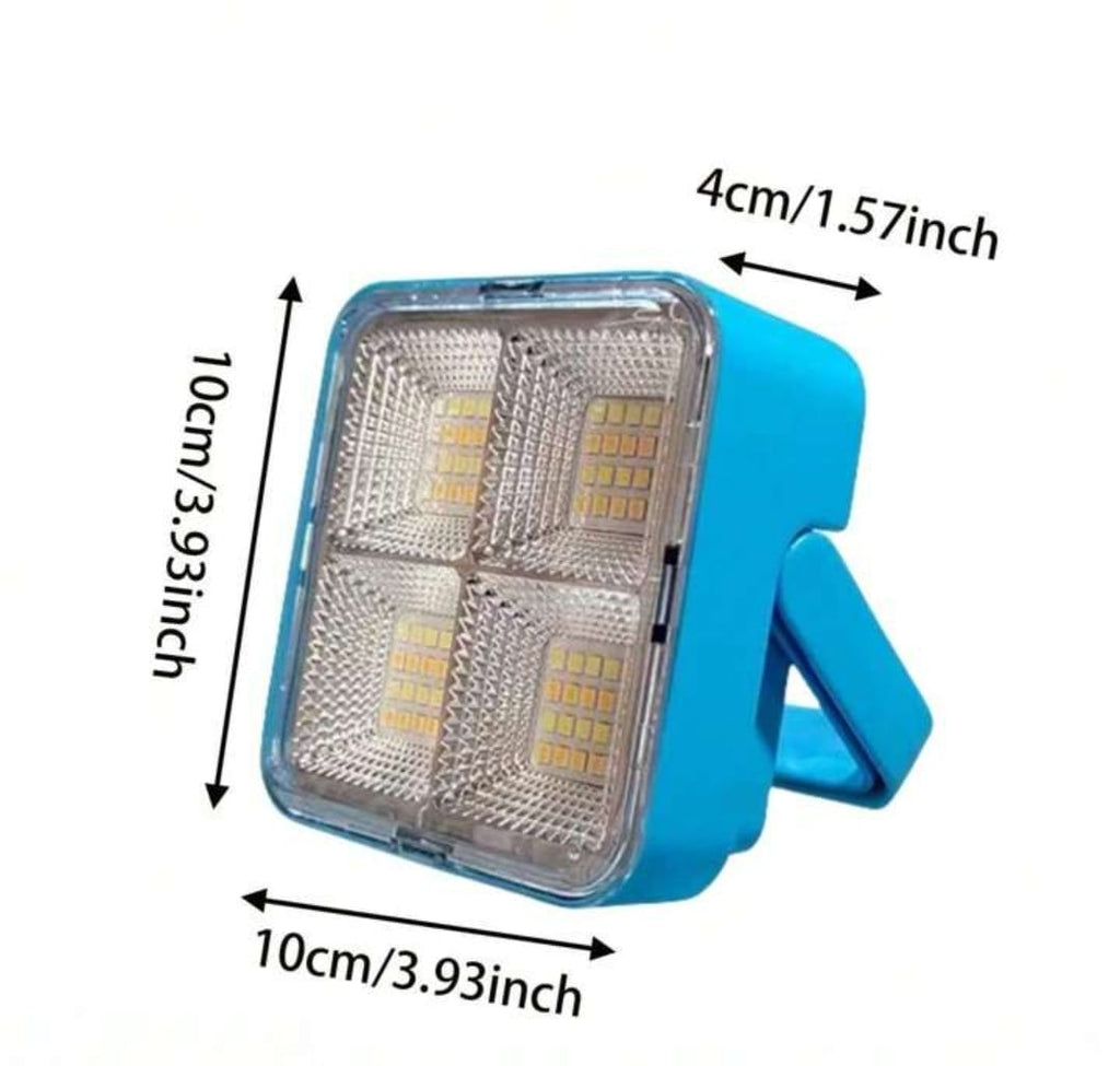 Small Solar-Powered LED Camping &amp; Outdoor Lantern With Super Long Endurance, Suitable For Tent And Emergency Use, Can Be Charged And Hung Up (Random color)
