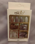 96 PCs Nude Colors Nail Pack Without Glue Or Sticker (random Color)