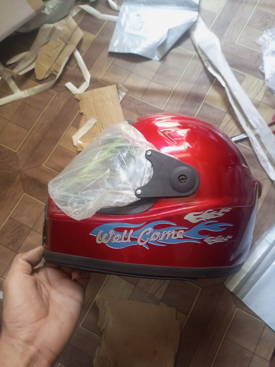 Helmet for bikers for safety and comfort