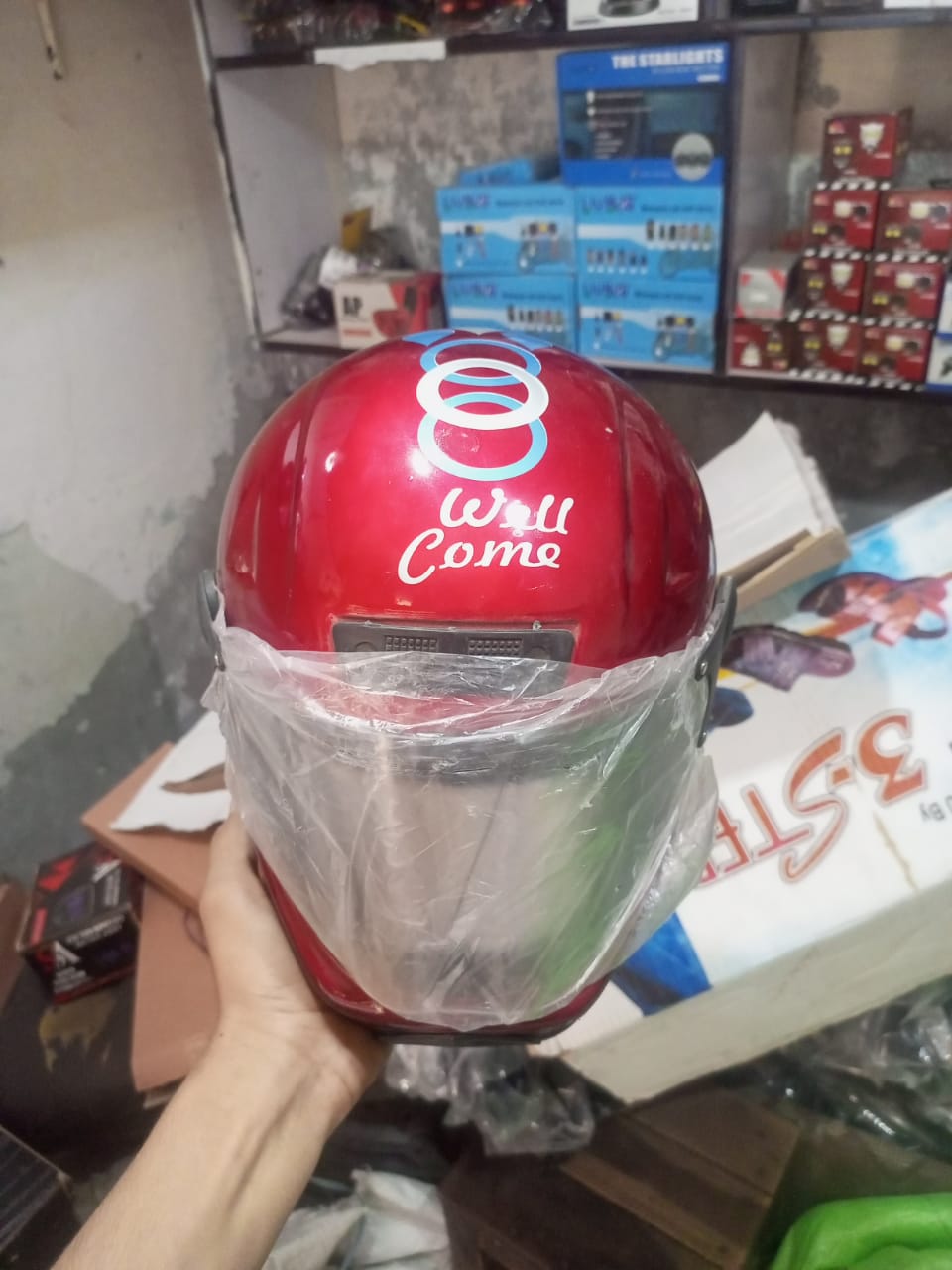 Helmet for bikers for safety and comfort