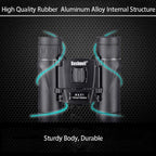 Telescope Compact Folding Binoculars with BAK4 Prism,HD Professional Vision Clear Bird Watching Binoculars for Kids