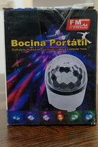 Digital RGB LED Music Crystal Magic Ball Effect Light MP3 USB Disco DJ Stage Lighting