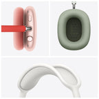 Apple AirPods Max Wireless Over-Ear Headphones. Active Noise Cancelling, Transparency Mode, Spatial Audio, Refurbished Headphones(random color)
