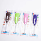 Electric Egg Beater Milk Drink Coffee Whisk Mixer Foamer Mini Handle Stirrer Practical Cooking Tool Kitchen Cell Operated (Mix/Random Color)