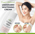 Organa Touch Fresh &amp; Natural Underarm Whitening Cream Private Glow ( Advanced Brightening )