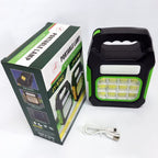 Solar Camping Lantern with Power Bank Function, JY-978D / Portable Rechargeable Lantern (Random color)