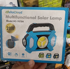 20W Hello Cloud Multi-Functional Portable Solar LED Flash Light