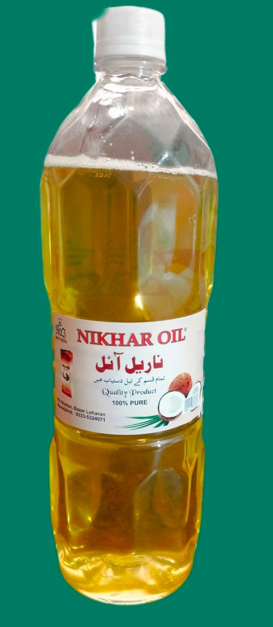 NIKHAR OIL / Coconut cooking  oil and also hair oil
