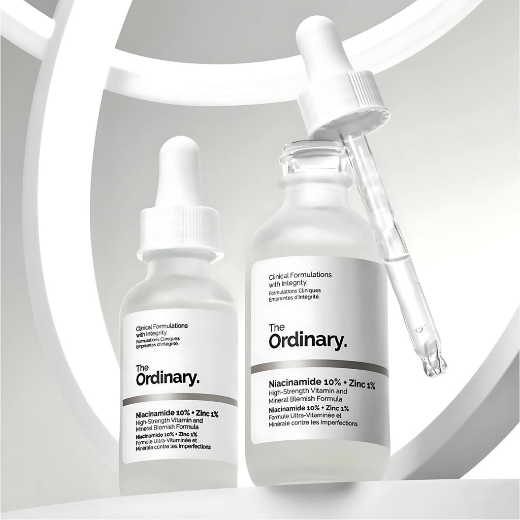 The Ordinary Niacinamide 10% + Zinc 1 % - 30ml |Oil Control, Pore Minimizing &amp; Blemish Solution Serum|