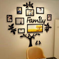 3d wall art family tree |  Wooden Family Tree Photo Wall decoration
