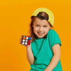 Rubic cube 3x3 for kids Magic Speed Square Cube Puzzle Toys High Quality With Box (Random color)