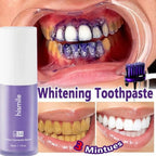 (Deal pack of 2) Teeth Brightening Hismiles V34 Colour Corrector Serum + Micro Nano Tooth Brush For Sensitive Gums Toothbrush