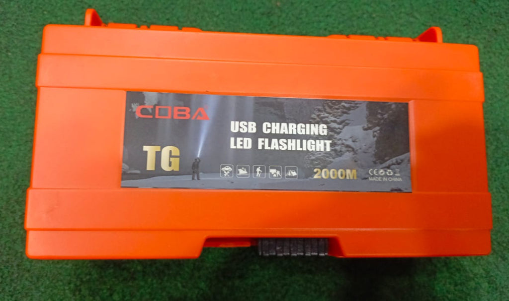 Cobra TG Usb Charging Led Flashlight 200M