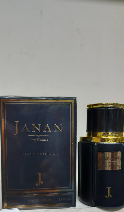 J. Janan Gold Perfume Big cap 100ML for men -101