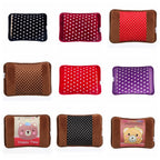 Electric Hot Water bag Heat Pad (Heat Bag) For Pain Relief  velvet cloth type also used for hand warmer – Multicolour