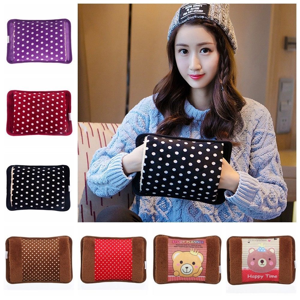 Electric Hot Water Bottle Heat Pad (Heat Bag) For Pain Relief – Multicolour