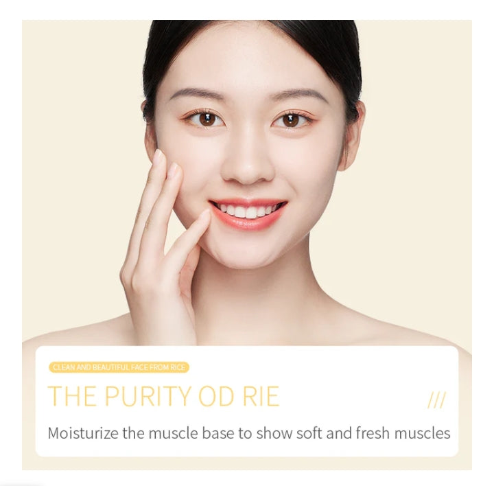 BIOAQUA Rice Raw Pulp Skin Whitening Product - Facial Cleanser (100g)