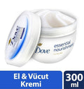 Dove Essential Nourishment Body Cream For Dry Skin, 300 ml