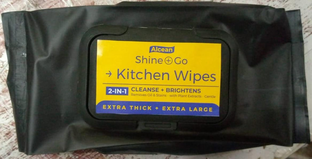 Kitchen Wipes 2-IN-1 CLEANSE + BRIGHTENS (50pc in 1 pouch)