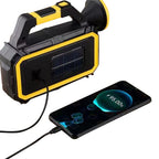 Solar Lantern Emergency Camping Lamp + Mobile Power Bank for Outdoor  Camping Hiking