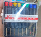 8 in 1 Screwdriver Set for mobile laptops and tablets repairing SH-6308A  (random color)