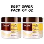 Pack Of 02 | Sealed Packed | Karseell Hair Mask Collagen Treatment Cream – Argan Oil &amp; Maca Essence, 16.9 OZ 500ml