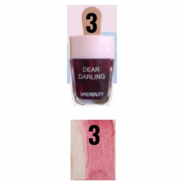 Pack of 6 Dear Darling WardaBeauty Ice cream Lip and cheek Tint Long-lasting Lip Tint (Random Color))