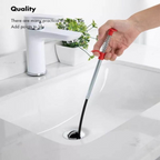 Stainless Steel Sink Wire | Drain Cleaner Wire Spring Sink Cleaning Stick (60cm)
