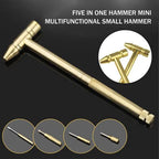 5 in1 Multifunction Mini Craft Strong Hammer and Screwdriver Hand Tools Set