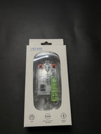 RGB Wireless Transparent Mouse Dual-Mode Rechargeable Mouse With LED lights