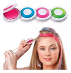 Pack Of 4 Temporary Hair Chalks  4 Colors Hair Dye Powder Temporary Hair Styling Chalk Salon  Hair Dye Powder Cake Washable