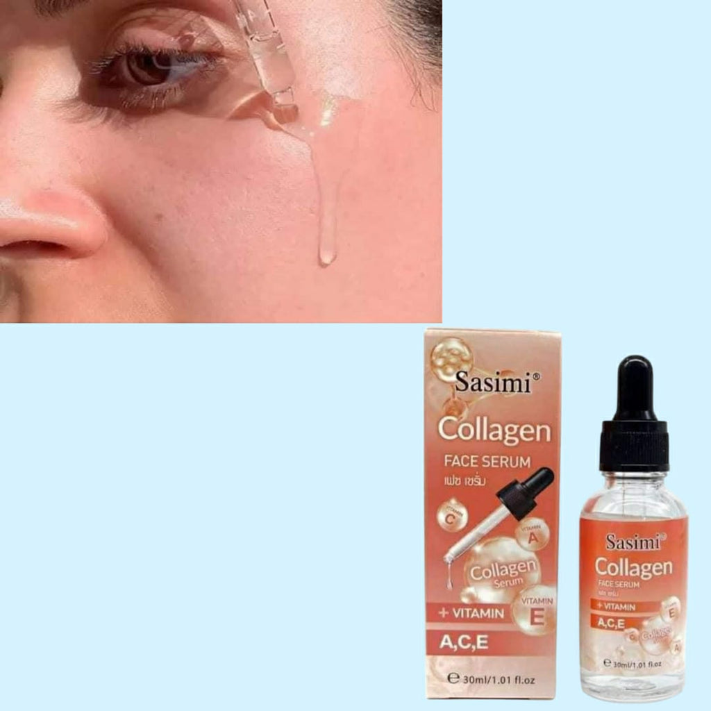 Sasimi Collegen Face Serum High Quality Collagen &amp; Vitamin E Face Serum Helpfull For Fade Sun Spots