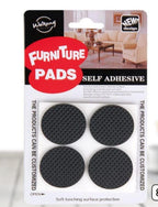 Pack of 2/ 18 /8 Self-Adhesive Furniture Pads Rubber Floor Protector Non-Slip Furniture Pads, Sofa, Bed, Table, Cabinet, Dining Chairs Balance Pad