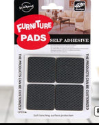 Pack of 2/ 18 /8 Self-Adhesive Furniture Pads Rubber Floor Protector Non-Slip Furniture Pads, Sofa, Bed, Table, Cabinet, Dining Chairs Balance Pad