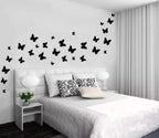 (pack of 30)  3D Wooden Butterfly  Wooden Wall Decoration Items for Home, Bedrooms Inspire Kids and Look Decent