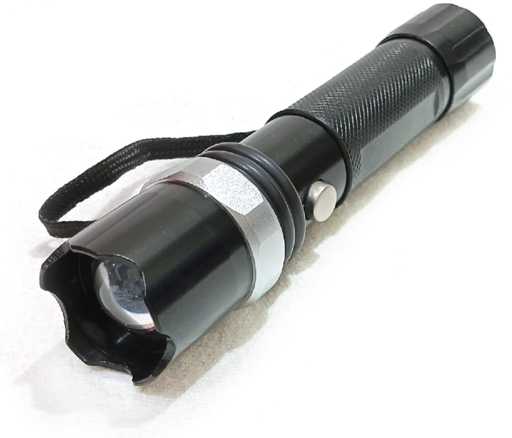 XA-808  High Quality Metal body USB Rechargeable LED Flashlights Zoomable Multifunction Zoom High Lumens for Emergencies, Outdoor , home and hiking