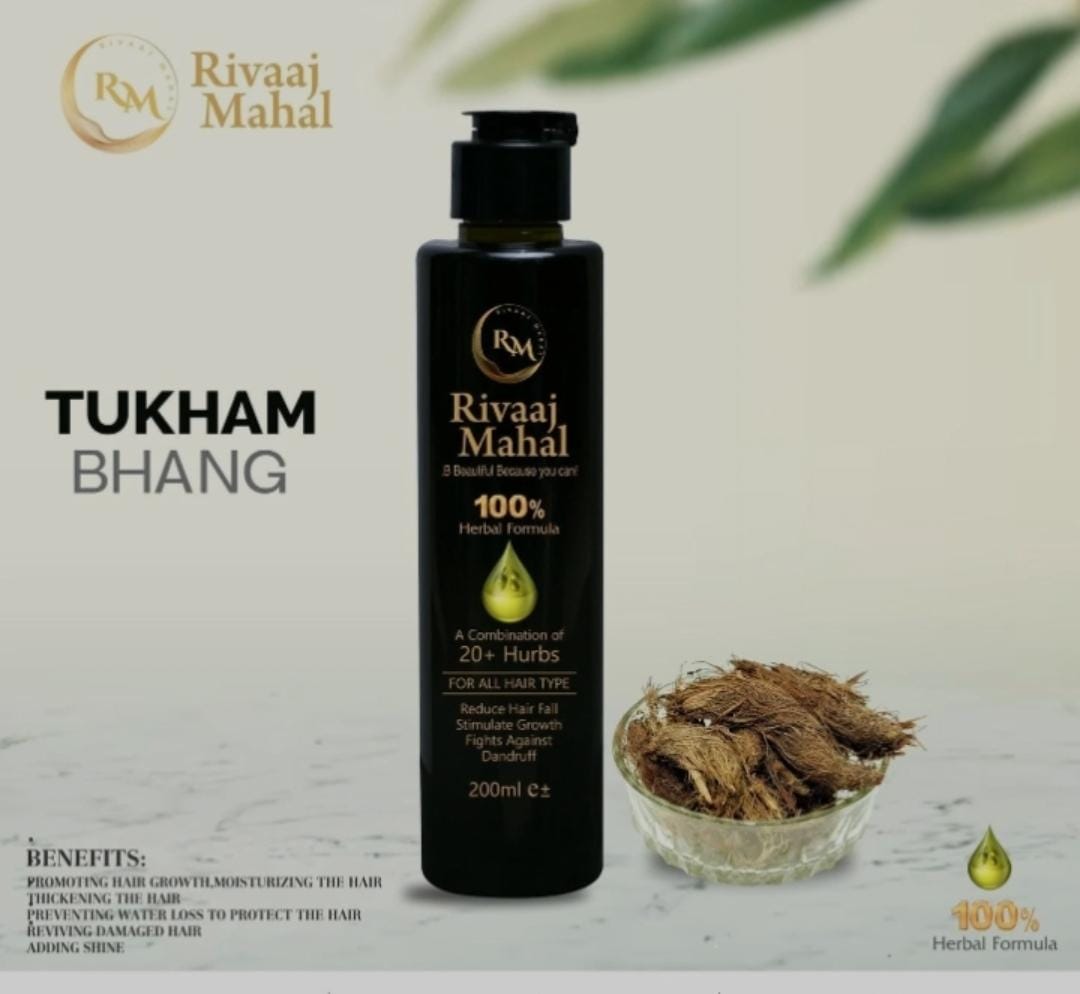 Rivaaj Hair Oil Hair Food Organic Hair Problem Solution 200 ml | Best Quality Hair Food Oil