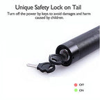 jy-303 Green Laser Pointer – Rechargeable with Lock Key, Charger &amp; Ideal for Teaching, Astronomy, Presentations More