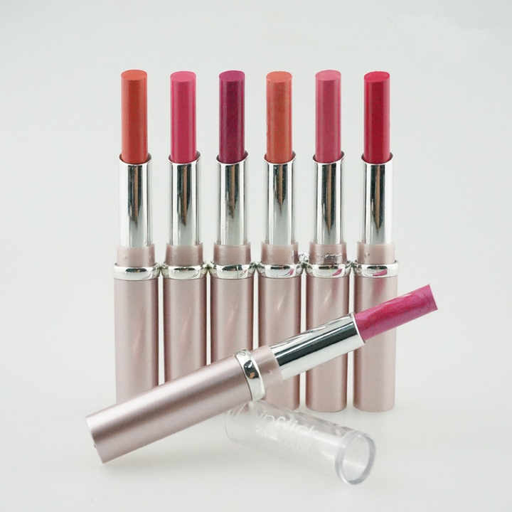 Velvety Texture Lipstick Glossy Lipstick Long Lasting Moisturizing Tinted Lip Balm, Plumping Water Lip Glaze Slim Design (random color)