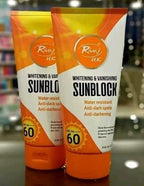 Rivaj Sunblock Whitening &amp; Vanishing SPF60 Ideal for all skin types 150ml