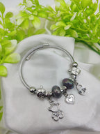 1 Piece Imported Pandora Charm Bracelet with Elegant Pearl Accents and Cute Charms | Best Quality Bracelet For Girls &amp; Women | Girls &amp; Women Jewellery